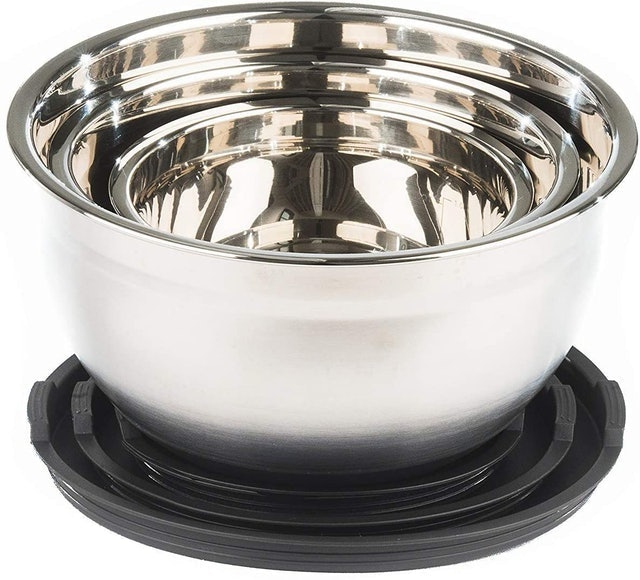 Stainless Steel Mixing Bowls with Lids 2