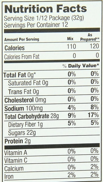 Fat Free Original Fudge Brownie Mix 3
