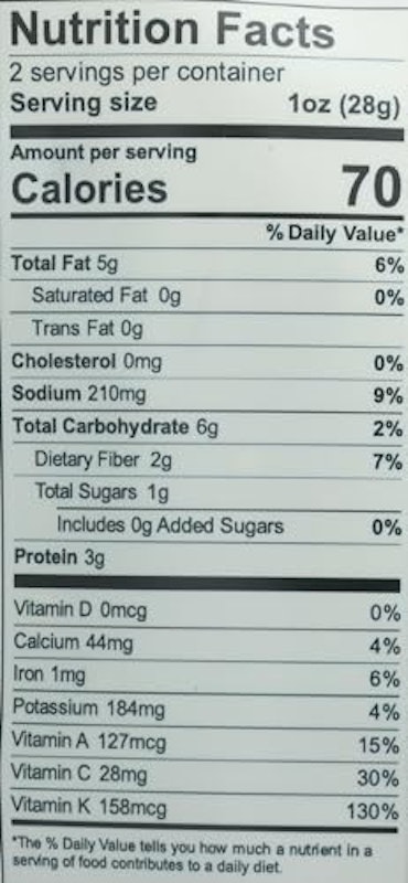 Kale Chips, Original 2