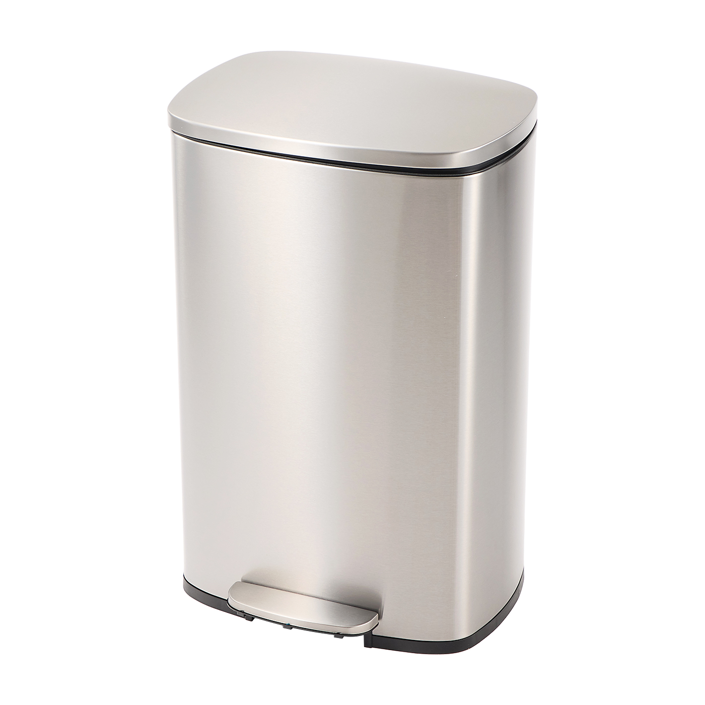 Smudge Resistant Rectangular Trash Can 1