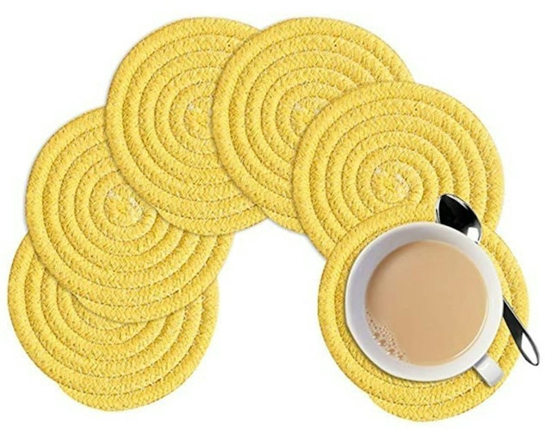 Pure Cotton Thread Drink Coasters 1