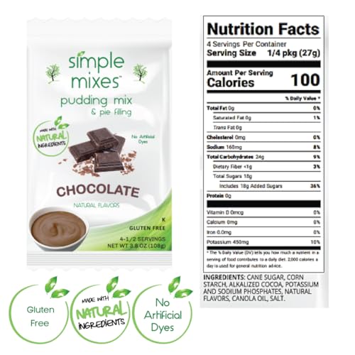 Natural Instant Pudding Variety Pack 2