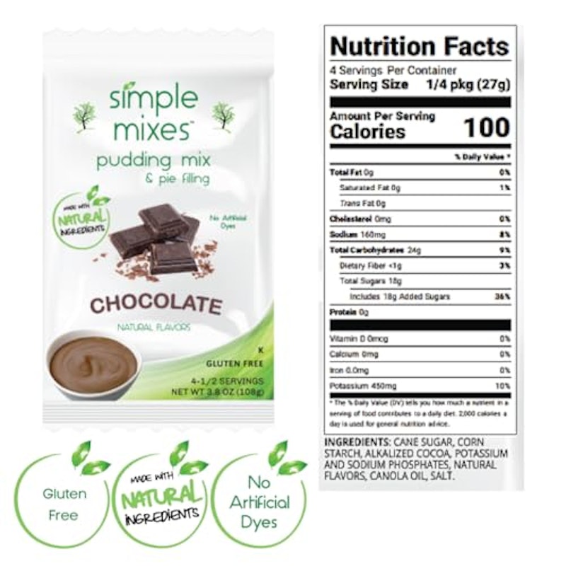 Natural Instant Pudding Variety Pack 2