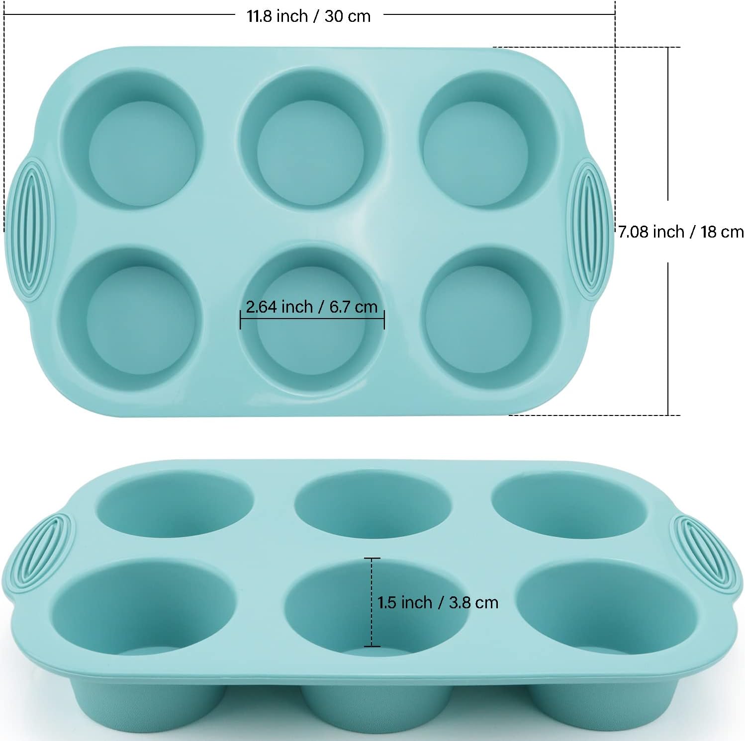 Silicone Muffin Pan 2