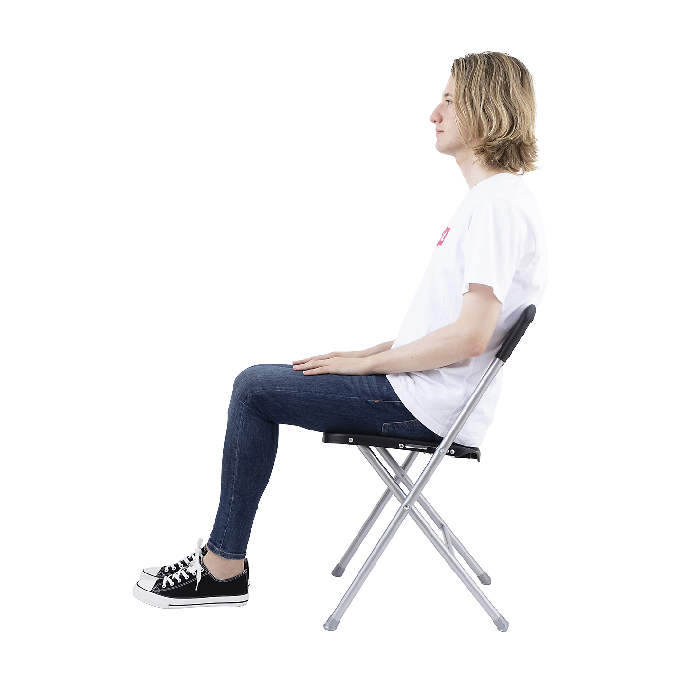 Mainstays Resin Seat & Back Folding Chair 8