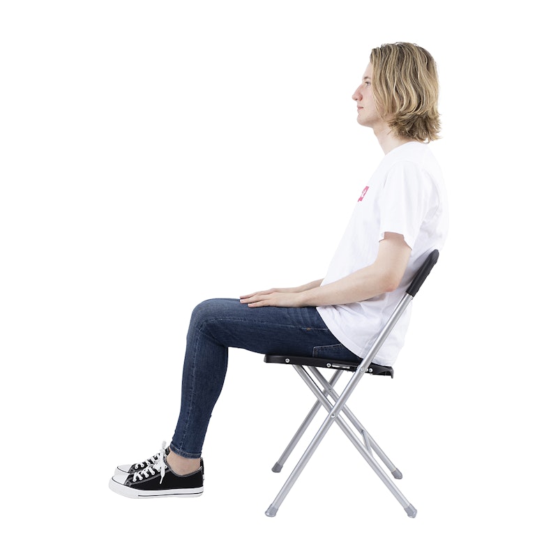Mainstays Resin Seat & Back Folding Chair 8
