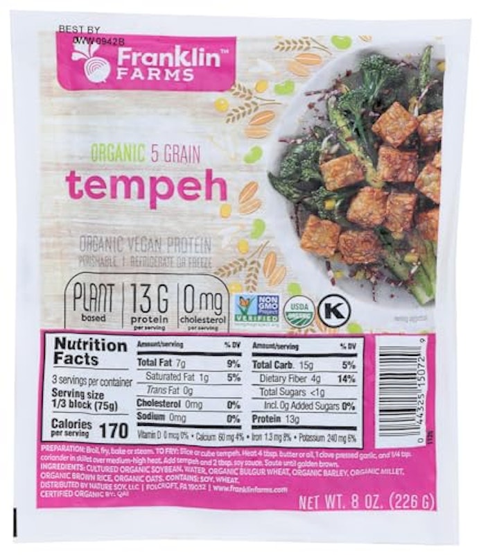Organic Five Grain Tempeh 1