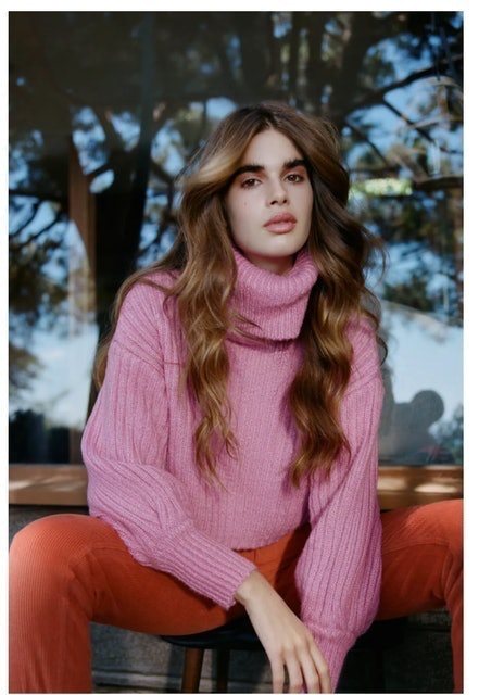 Mia Turtleneck Cropped Sweater 1