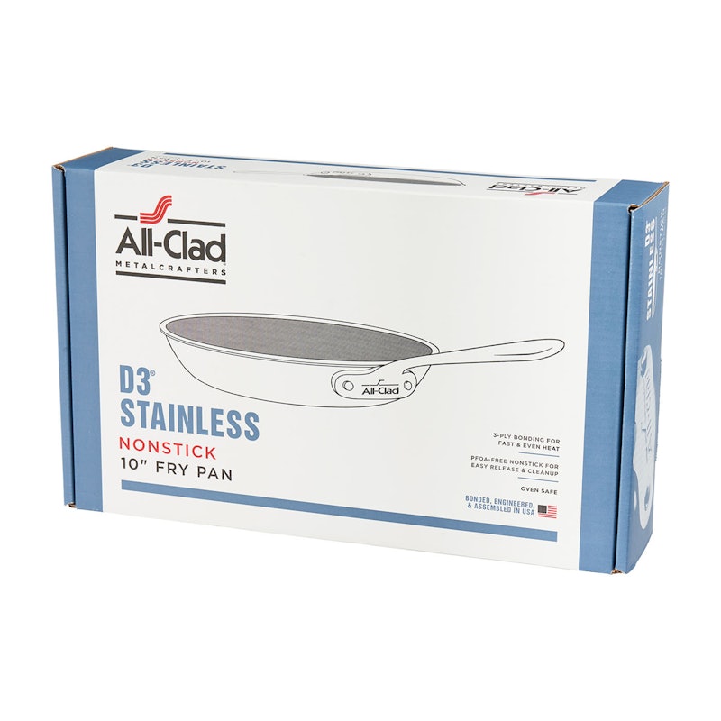D3 Stainless 3-ply Nonstick Fry Pan 6
