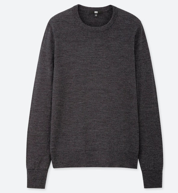 Extra Fine Merino Crew Neck Sweater 1