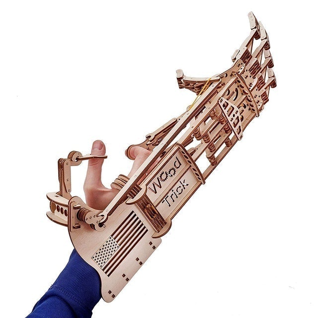 Wooden Robot Hand 1