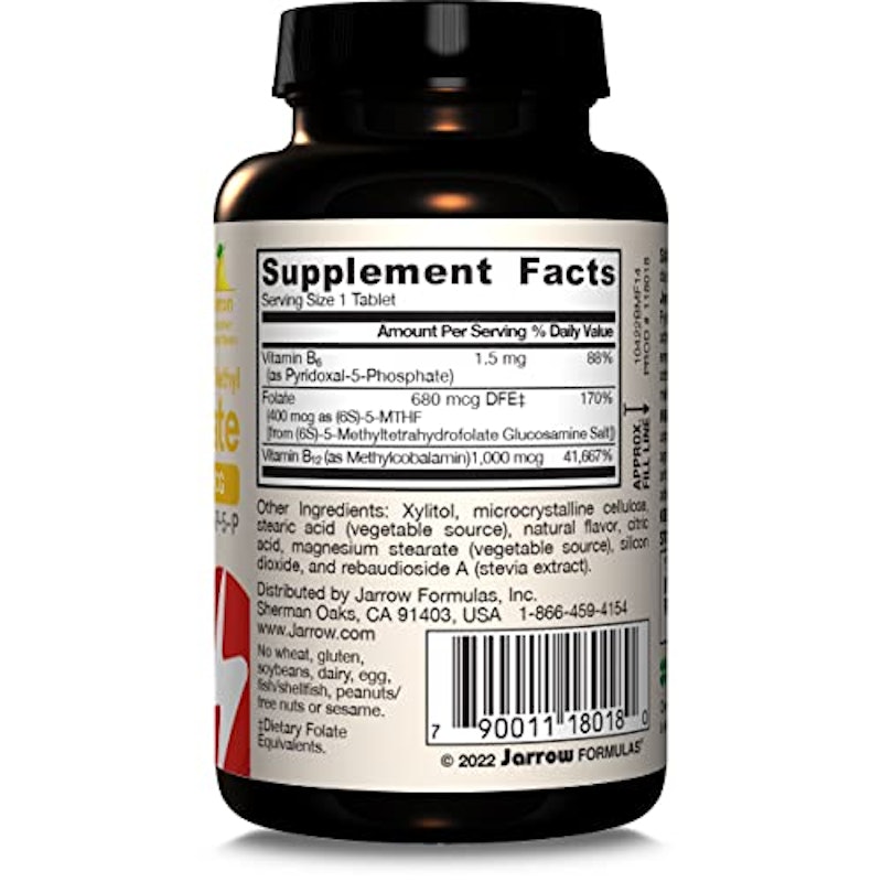 Methyl B-12 & Methyl Folate Lemon 2