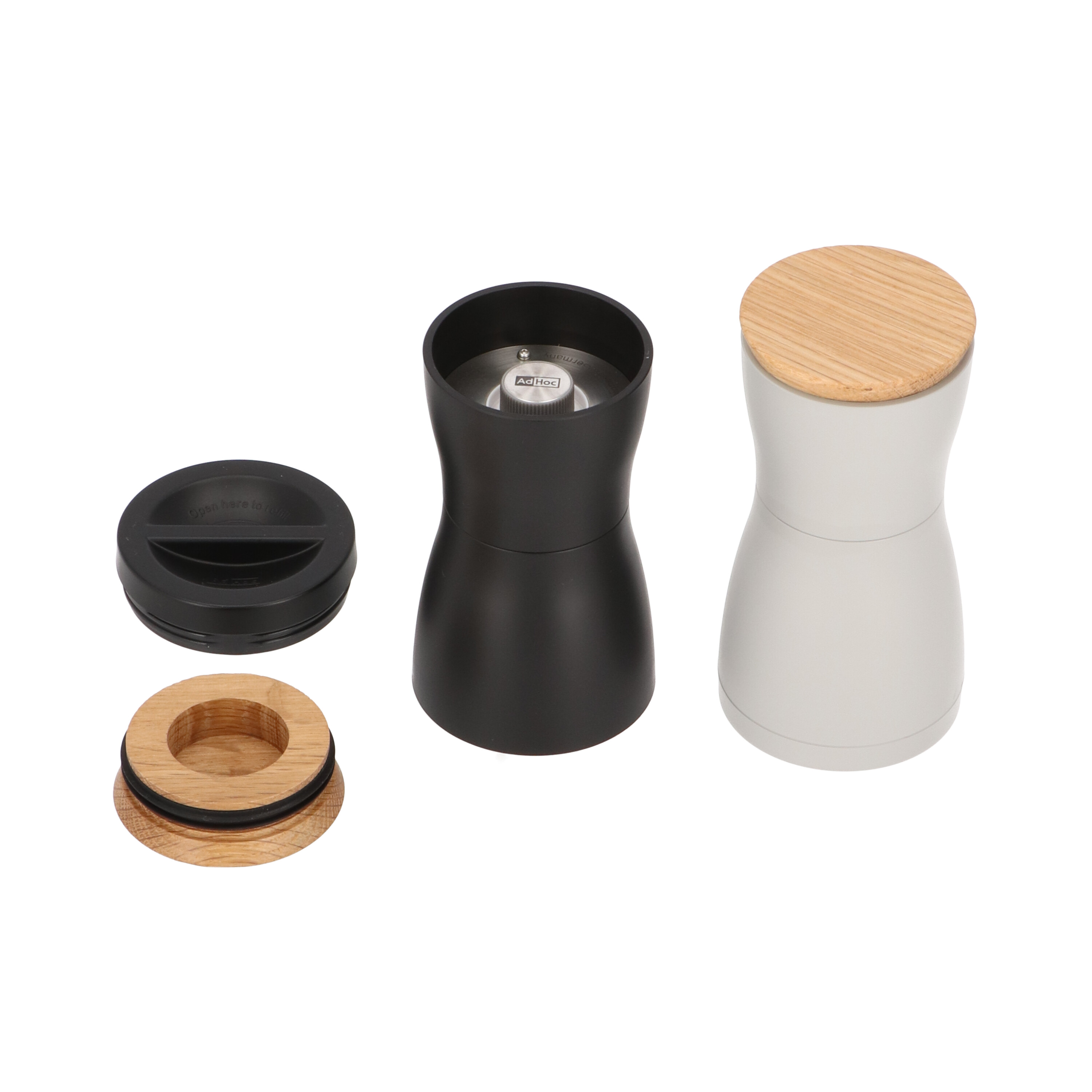 Twin Mill Salt and Pepper Grinder Set 5
