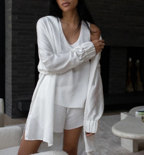 Washable Silk Robe 1