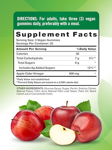 Apple Cider Vinegar 600 mg 2