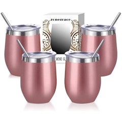 Stainless Steel Stemless Wine Glass