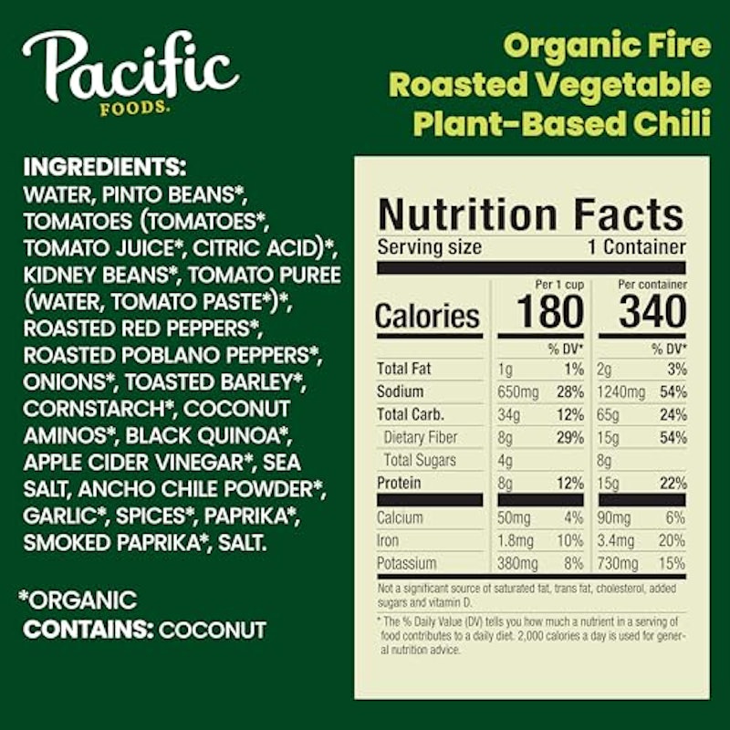 Organic Fire Roasted Vegetable Chili 2