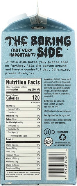 Original Oat Milk 2