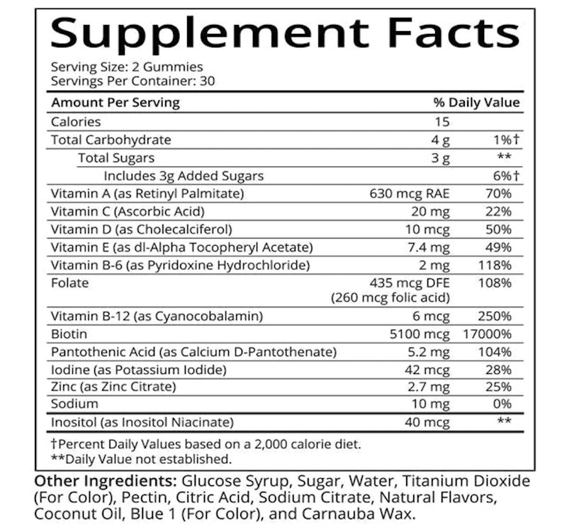 Hair Vitamins 2