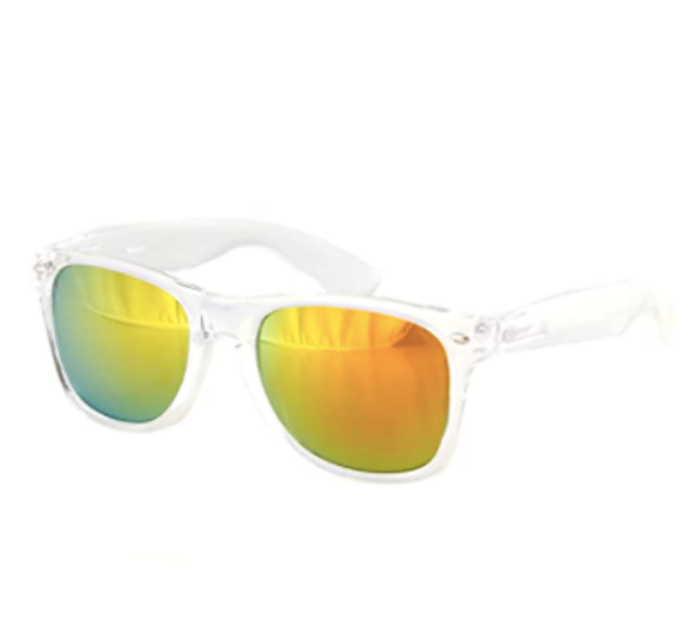 Sunglasses Classic Clear Frame 1
