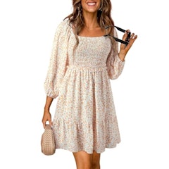 Floral Baby Doll Dress
