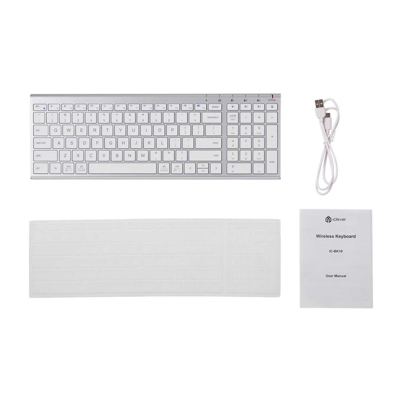 BK10 Multi Device Bluetooth Keyboard 4