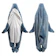 inkArts Shark Blanket Hoodie Onesie Adult & Kid 1