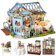 CUTEBEE Miniature House with Furniture - English Tea Shop 1