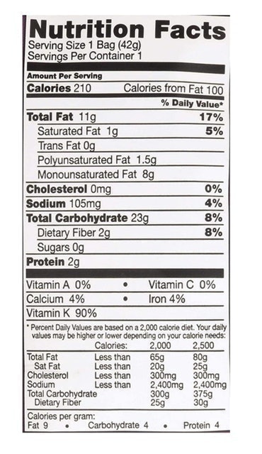 Spinach and Kale Whole Grain Chips 3