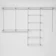 Rubbermaid Configurations Custom Closet Kit 1