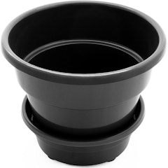 Self-Watering and Self-Aerating Round Planter