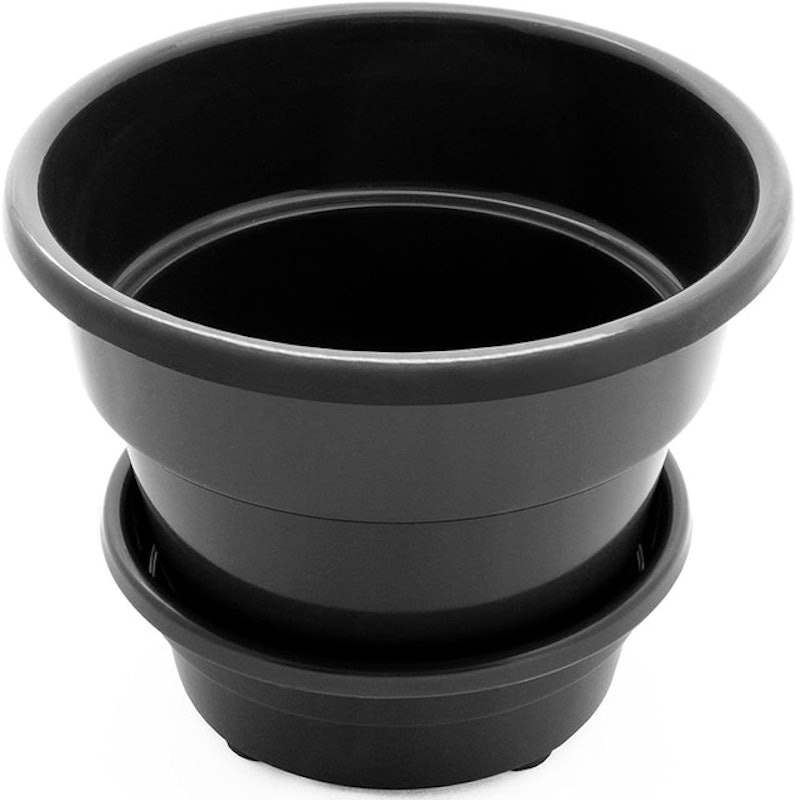 Self-Watering and Self-Aerating Round Planter 1