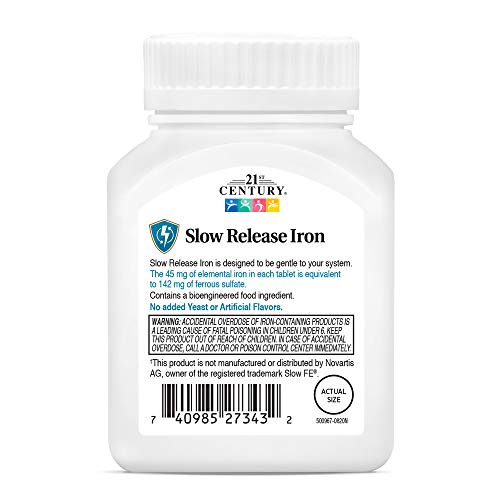 Slow Release Iron 2