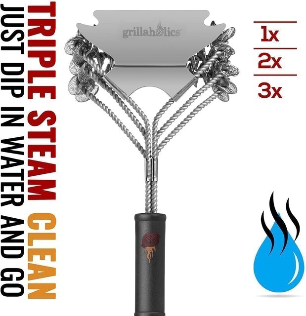 Bristle Free Grill Brush 3