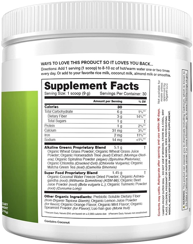 Green Juice Gently Dried Superfood Powder 2