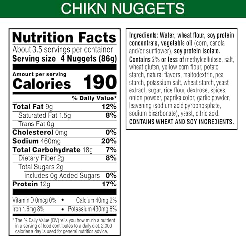 Plant-Based Chik'n Nuggets 2