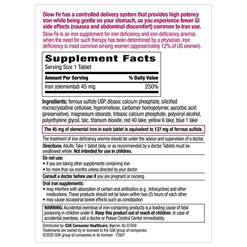 Slow Release Iron Supplement 2
