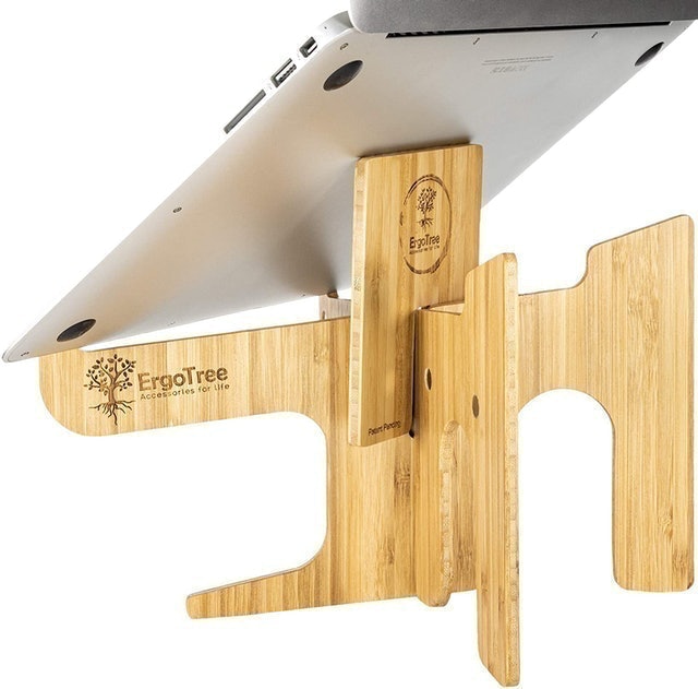 Wood Laptop Stand 1