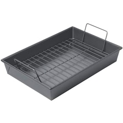 Professional Roast Pan With Non-Stick Rack
