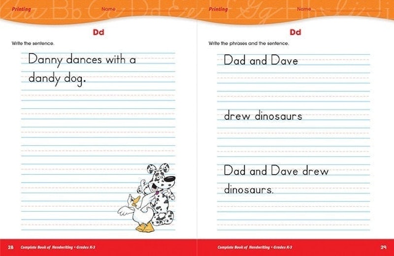 Complete Book of Handwriting for Beginners 3