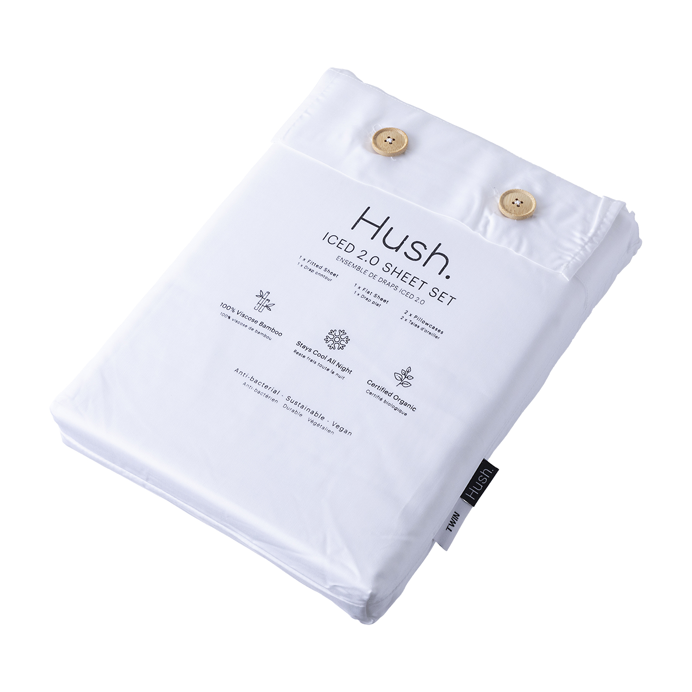 Hush Iced Cooling Sheet and Pillowcase Set 1