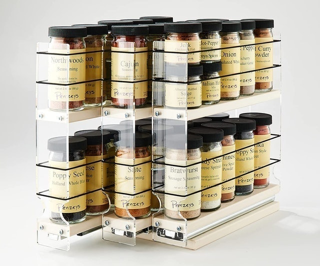 Cabinet Mounted Spice Rack  1