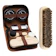 MARZ Deluxe Shoe Shine Kit - 7pc - Portable Shoe Cleaning Kit with Genuine Horsehair Brush 1