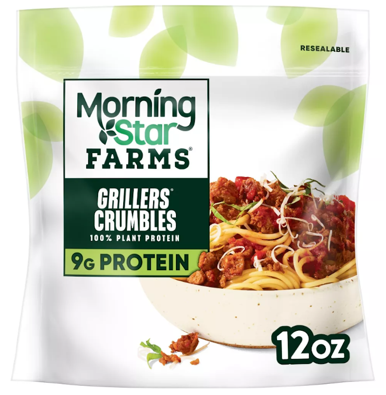 Veggie Meal Starters Grillers Frozen Crumbles, 12oz 2