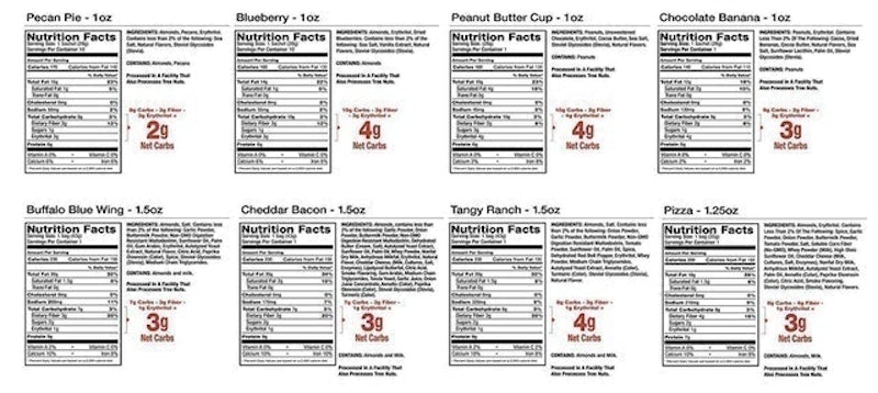 Nut Butters and Almonds Sampler Pack 2