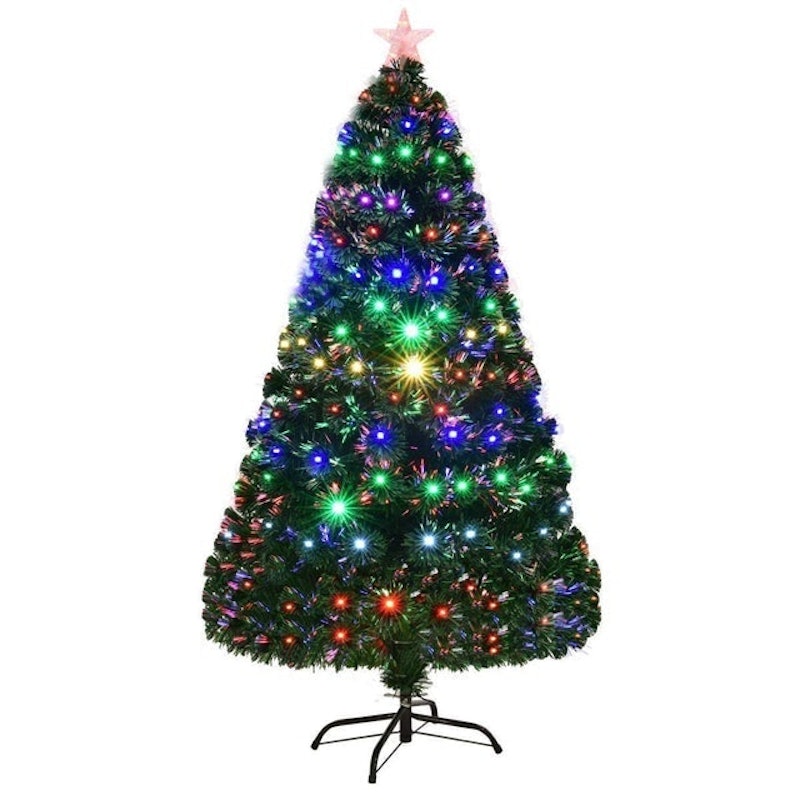 6-foot Pre-Lit Optical Artificial Christmas Tree 1