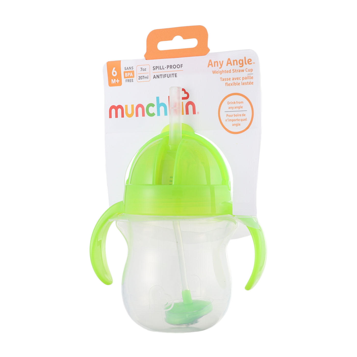 Any Angle Click Lock Weighted Straw Trainer Cup  5