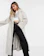 ASOS luxe belted faux fur maxi coat in cream 1