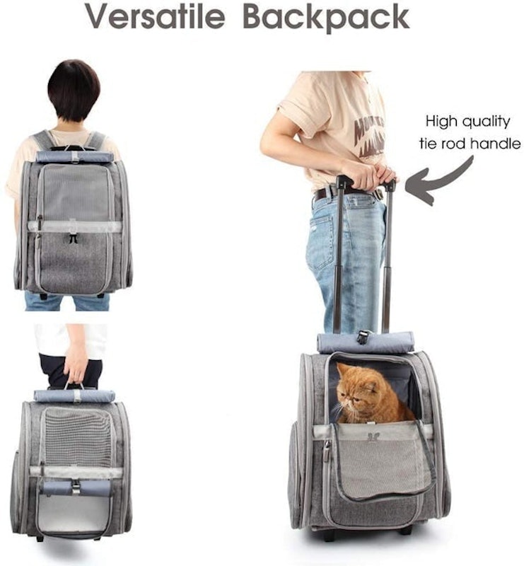 Roll Around 4-in-1 Pet Travel Carrier 4