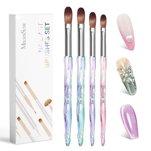 4pcs Acrylic Nail Brush Set 1